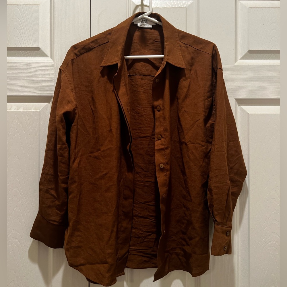 Love, Bonito Long Sleeve Button Down Shirt